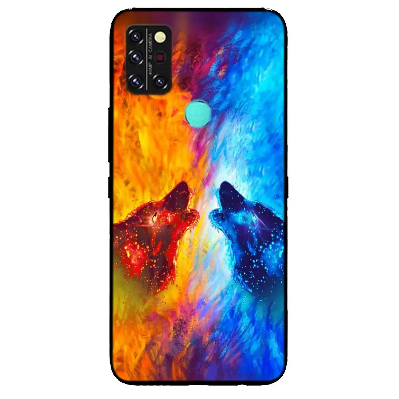 for umidigi a9 pro case black bumper silicone tpu soft phone cover for umidigi a9 pro umidiga9pro a9pro cases cartoon fundas free global shipping