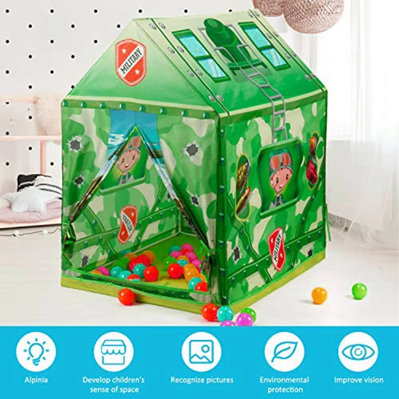 Игровой домик Игровая палатка для мальчиков комнатные и уличные игрушки