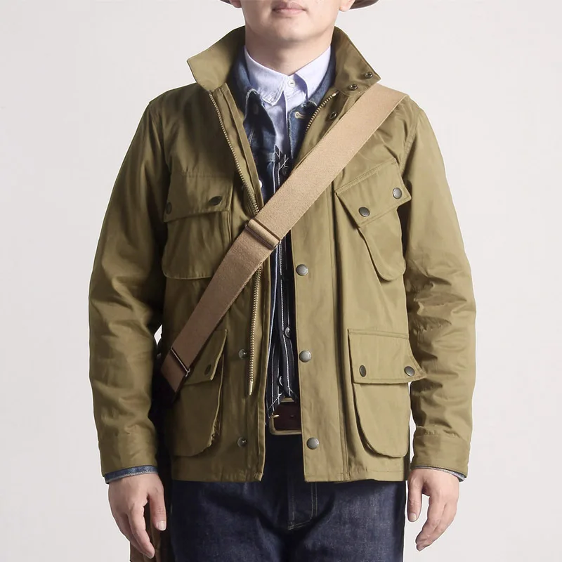 2020 американский стиль ретро военный мужской бренд высокое качество хлопок холст