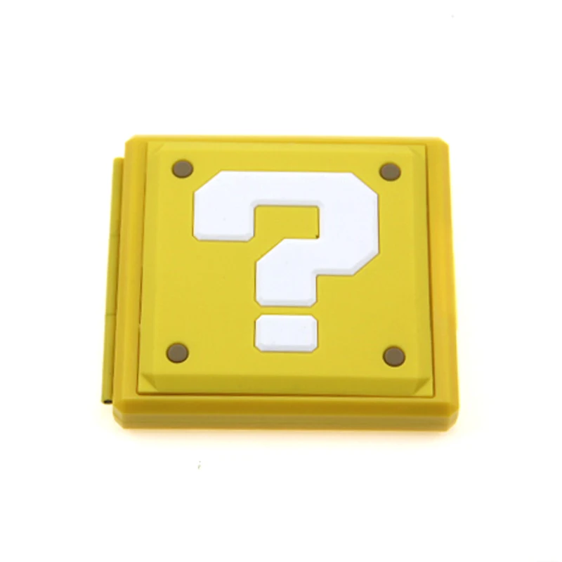 Yellow question mark Портативные игровые карты, противоударный жесткий чехол в виде ракушки для хранения nintendo Switch NS Games - Цвет: Yellow question mark