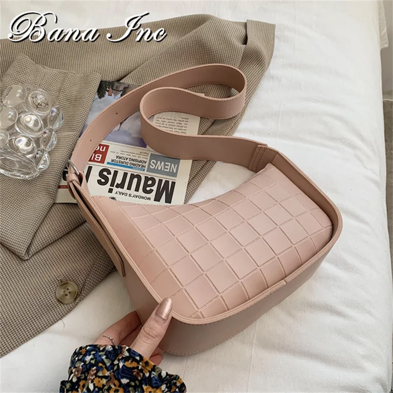 

Brand Women Shoulder Bag Irregular Design Pu Leather Crossbody Bag Luxury Wome Armpit Bag High Quality Ladys Totes Satchel