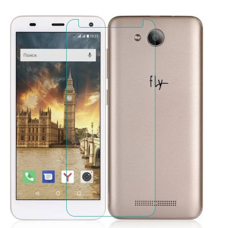 Закаленное стекло для Fly Life Compact 4G 4 95 &quot9H 2.5D защитная пленка Взрывозащищенная