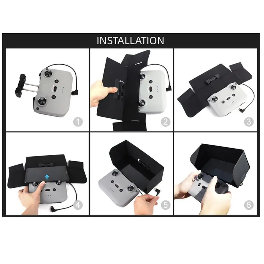 Мобильный телефон солнцезащитный магнитный складной зонт аксессуары для Mavic Air 2