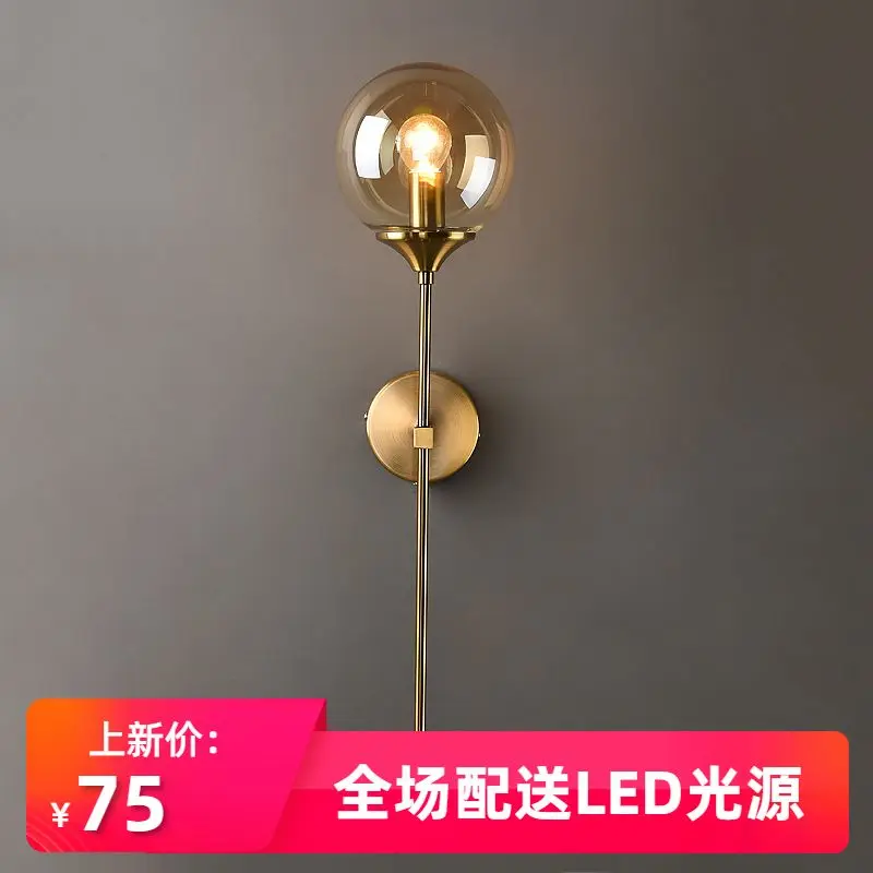 

nordic led glass ball monkey lamp pendant light nordic light lighting light lumiere pendant lamp bedroom hanging lamp