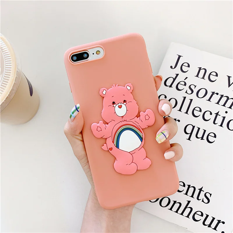 5 Милый мягкий силиконовый чехол для iphone 11 MAX XS, XR, 6, 7, 8 plus, X, чехлы для телефонов samsung - Цвет: 5