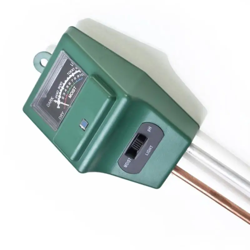 Цифровой тестер 3 в 1 измеритель влажности почвы освещенности PH для растений