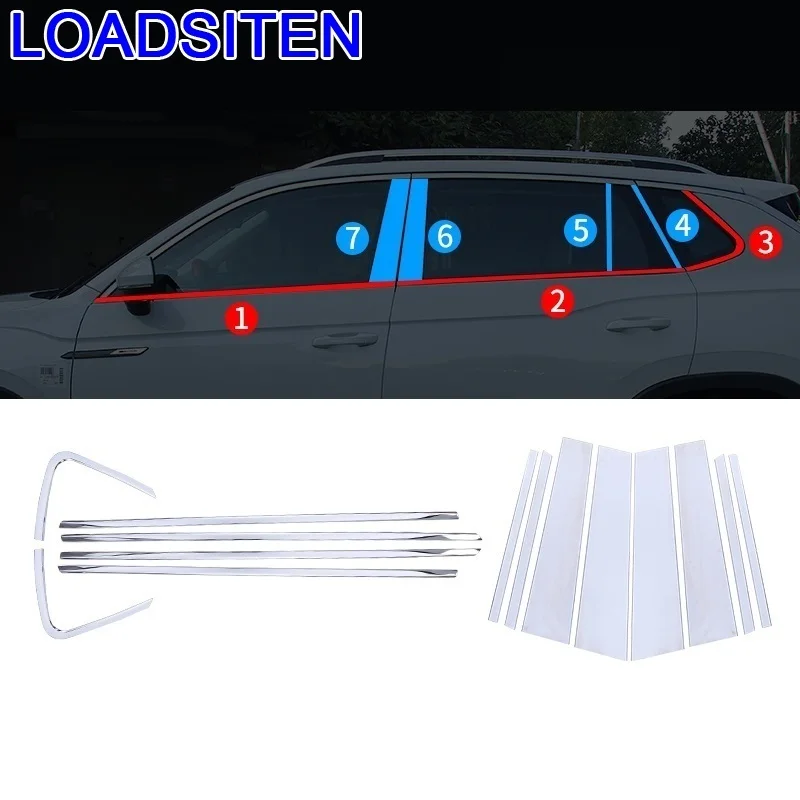 Автомобильные декоративные хромовые автомобильные оконные кузова багажника