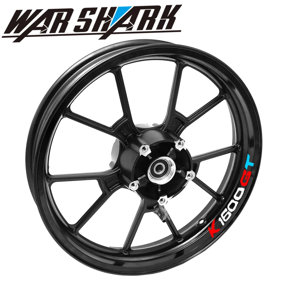 Новые наклейки на колеса мотоцикла светоотражающие обода полосы для BMW K1600GT/GTL K