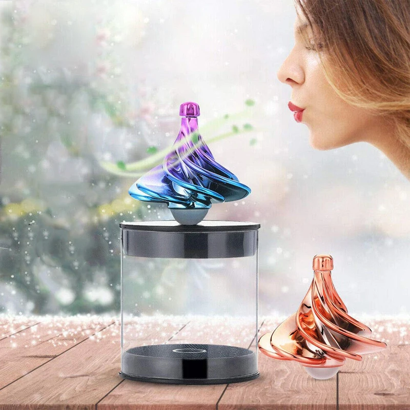 

Wind top magic spinning top colorful wind top aerodynamic top pressure toys decompression Children Adults