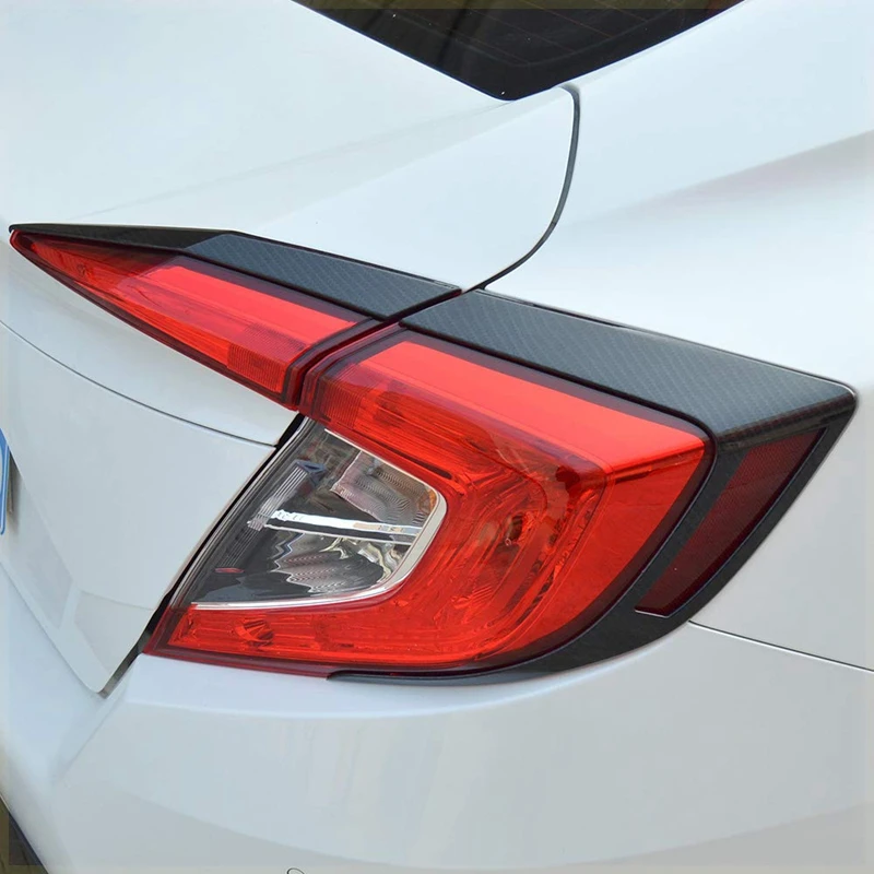 Задний задний светильник крышка лампы накладка подходит для Honda Civic Sedan 10Th