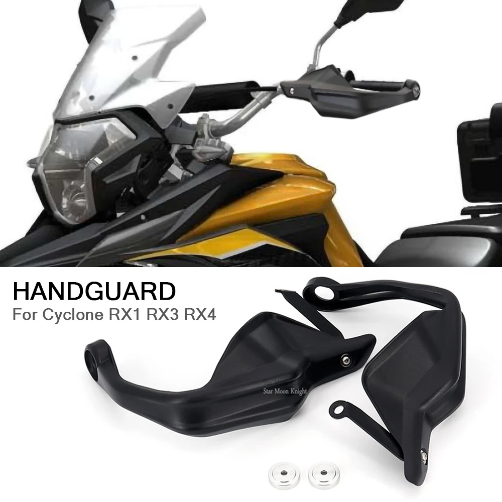 

For ZongShen Cyclone RX1 RX3 RX4 RX 1 3 4 Handguard Extension Hand Guards Brake Clutch Levers Protector Shield Windshield