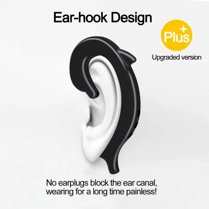 1 шт. Bluetooth костной проводимости Дельфин бизнес наушники беспроводные свободные