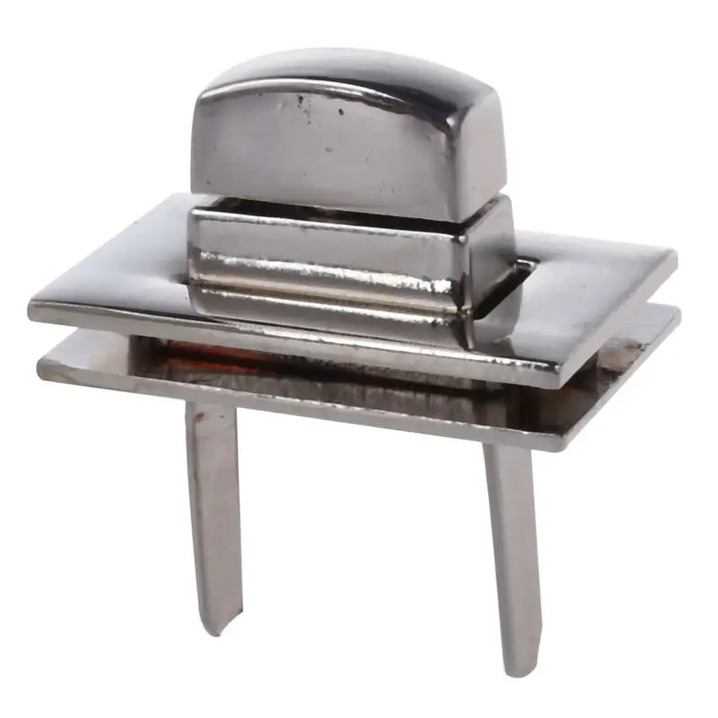 Новый прямоугольной формы застежка поворотный замок твист DIY кожаная сумка