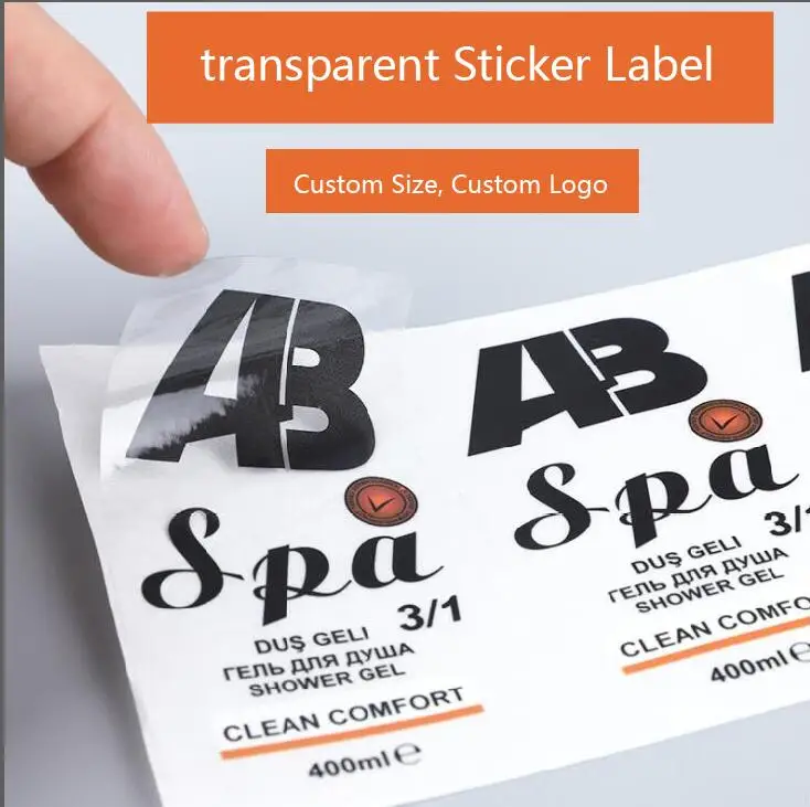 

Водонепроницаемая наклейка с логотипом на заказ, 8 см