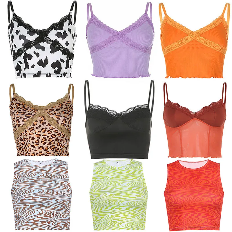 

Mall Goth 2021 Baby Tee Bustier Clothes For Y2k Corset Sexy Tank Crop Top Women Cyber Accessories Summer Body Blouse Aesthetic