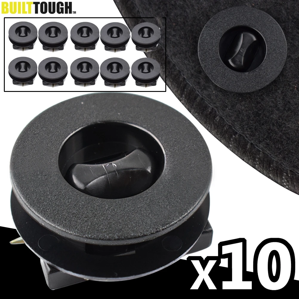 100шт / Set Auto Black Mixed Пластиковые крепленийСертификаты Винтовые зажимы Заклепки