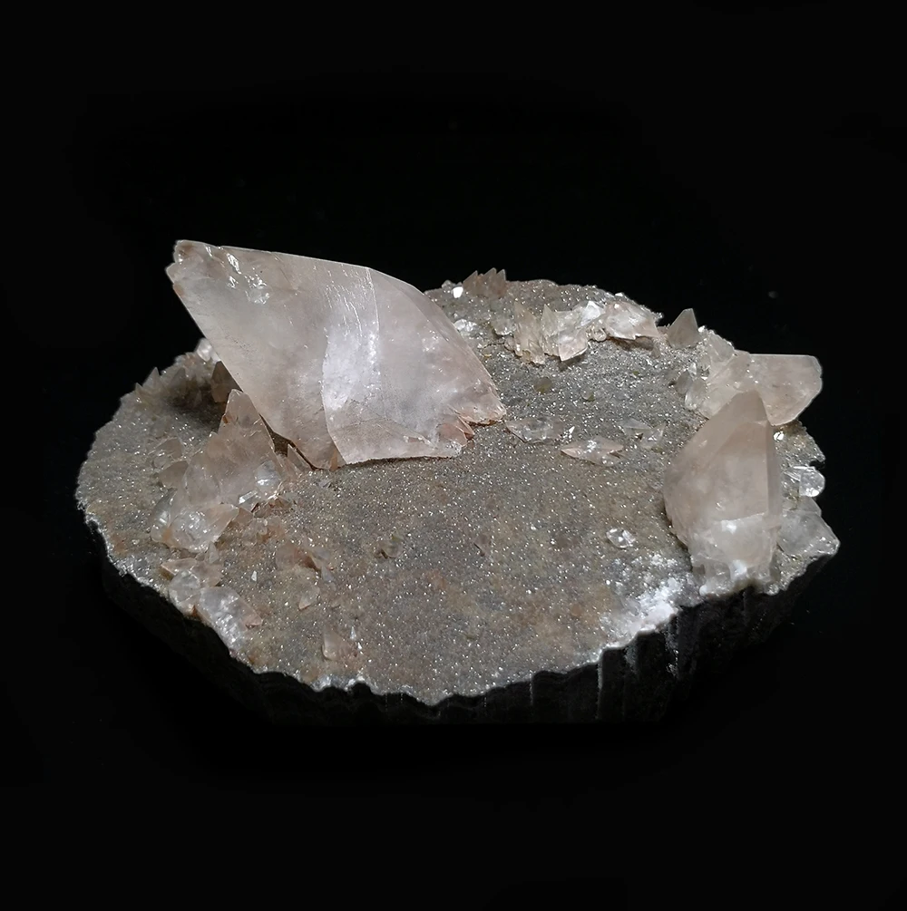 Натуральный камень кальцит 308 г минеральный кристалл образец украшение для дома