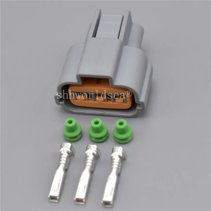 1 комплект 3-контактный автомобильный водонепроницаемый разъем штепсельная