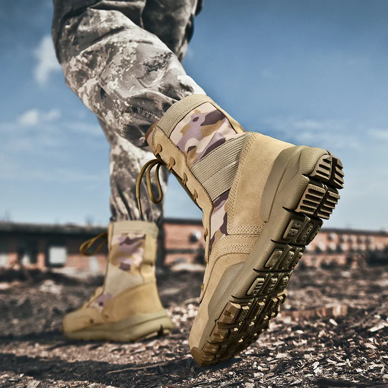 Мужская обувь для пешего туризма водонепроницаемая нескользящая альпинизма