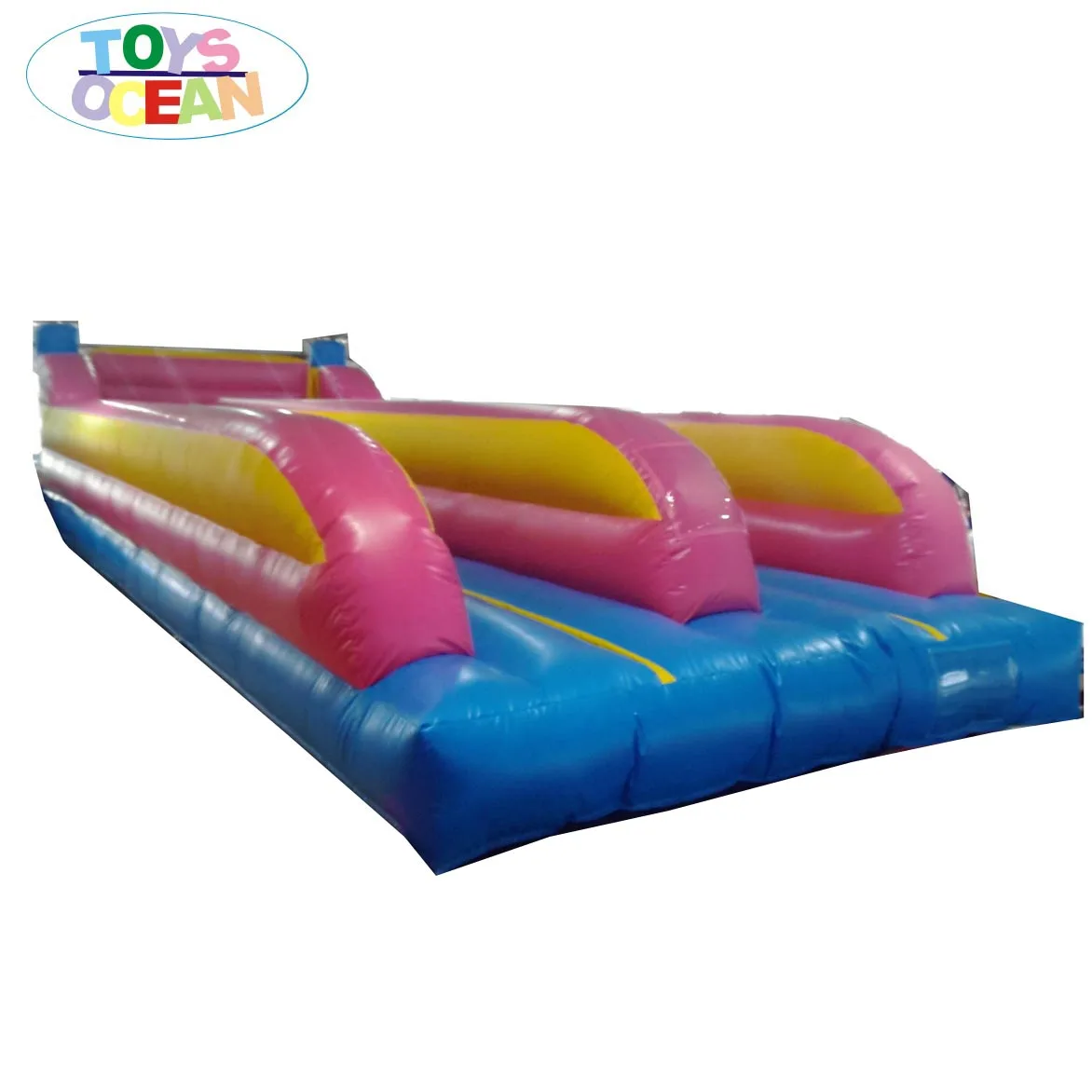 Супер спортивная игра надувной Bungee Run с двумя полосами подиума|game inflatable|bungee