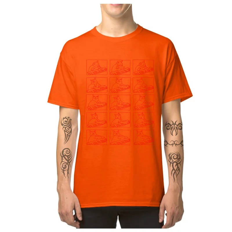 Футболка мужская с котом и отцом майка из аниме каваи коротким рукавом для мамы