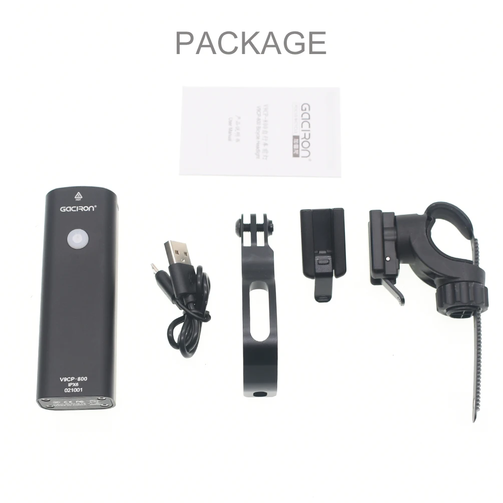 

TWTOPSE 800 Lumen Bike Light Set With Holder For Brompton Folding Bicycle Head Front Light Lamp 2500MAH LED USB Light For 3SIXTY