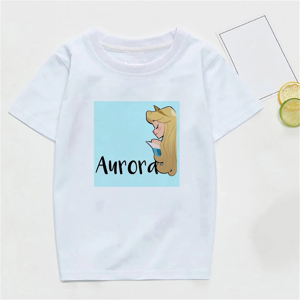 

New Summer Baby Tee Cotton Short Sleeve Kids Tops Casual Harajuku Base T Shirt Streetwear Loose Sweet Girls Children Clothes