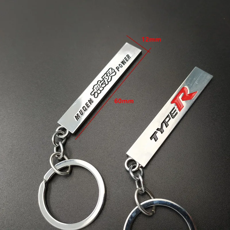 1 шт. новый брелок для ключей из сплава металла Тип R логотип HONDA Стайлинг