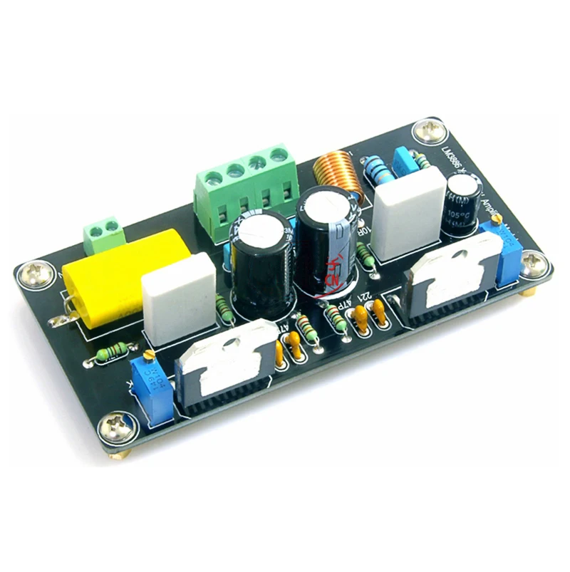 LM3886 параллельный 100 Вт моно-класс AB DC аудио усилитель мощности сборная плата |
