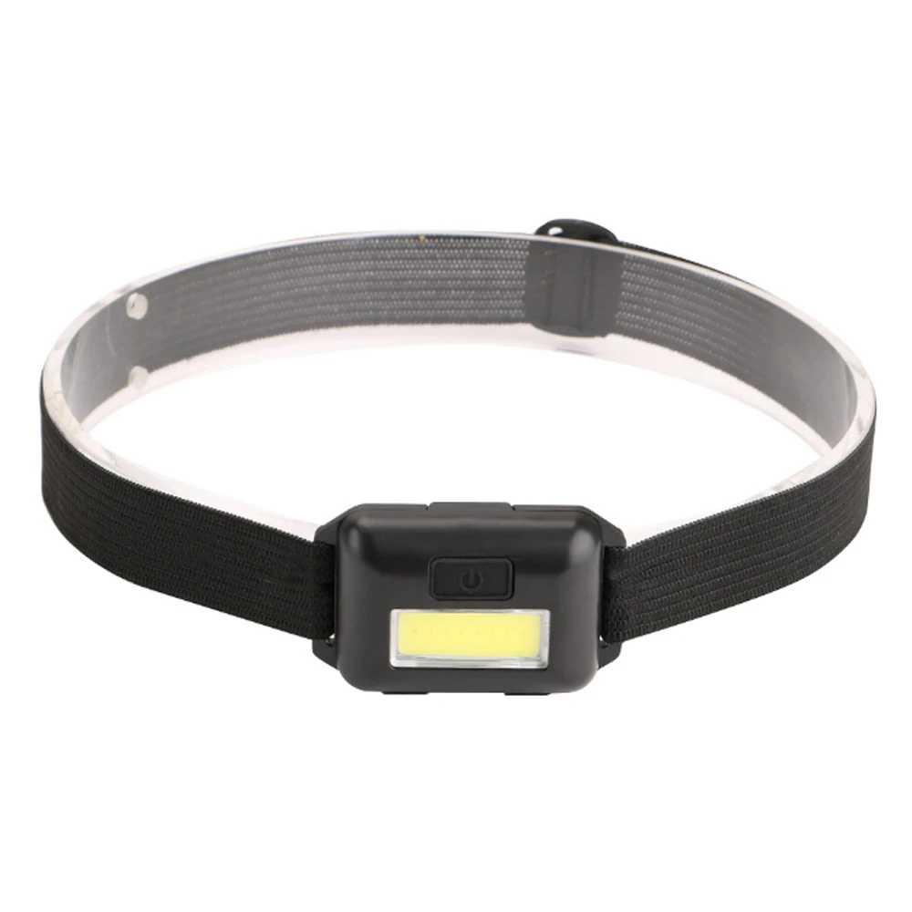 

Strong light LED outdoor lighting headlamp 3AAA mini cob led Mini headlamp spotlight camping