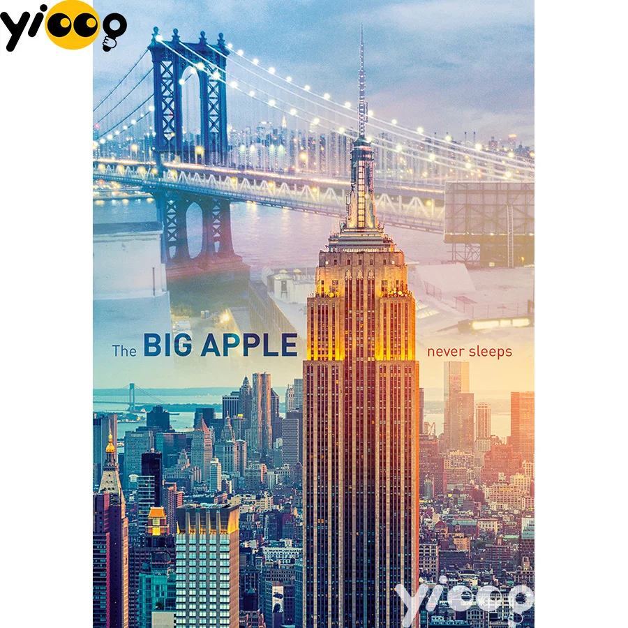 Алмазная живопись с квадратными/круглыми стразами 5D сделай сам вышивка