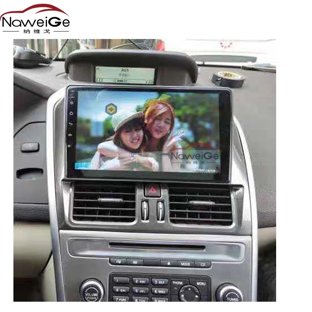 Автомобильный мультимедийный плеер NaweiGe 9 дюймов Android сенсорный экран dvd для Volvo XC60