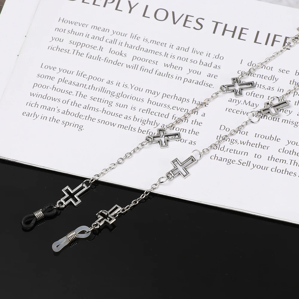 Женская металлическая цепочка для очков Star Moon нескользящий винтажный держатель