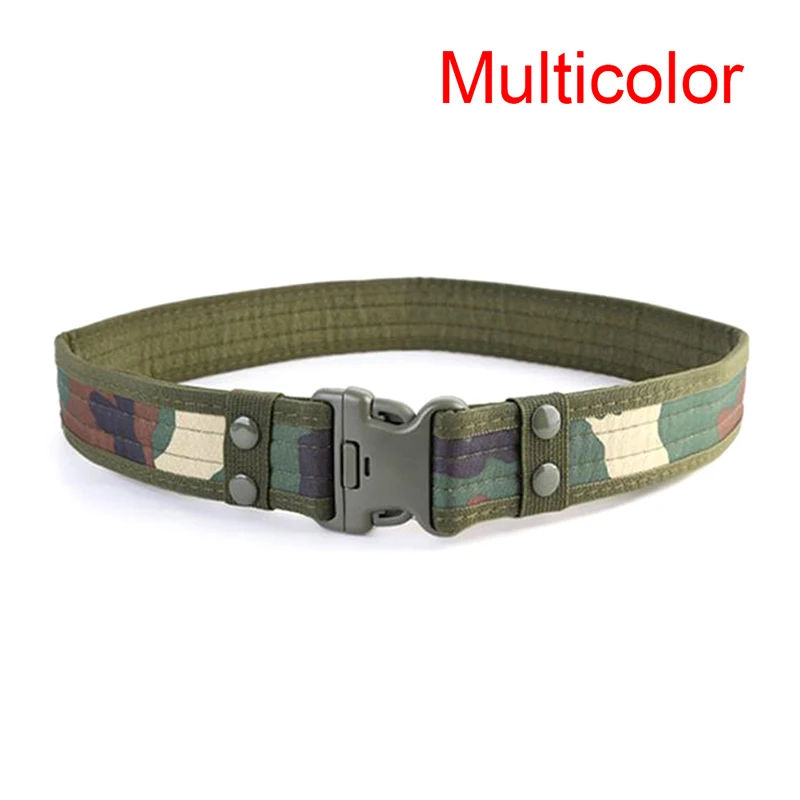 

Men Tactical Belt Military Nylon Waistband Outdoor Sports Canvas Web Belts For Men