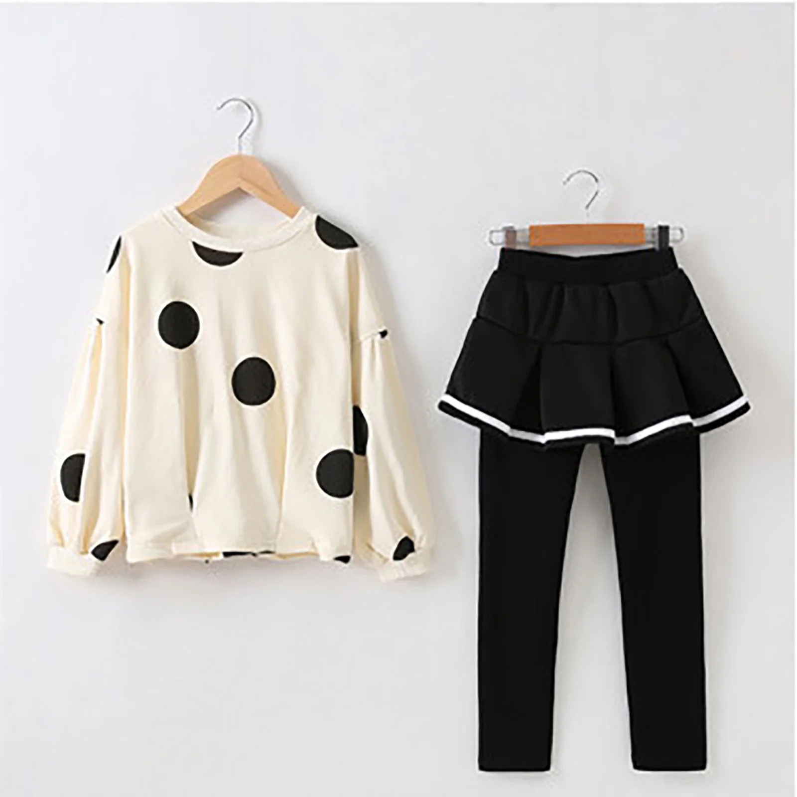 

Children Clothing New Spring Teen Girls Clothes Set Bow Long Sleeve Sweatshirts+Pants 2 PCS Kids Tracksuit Girls Sports Suits