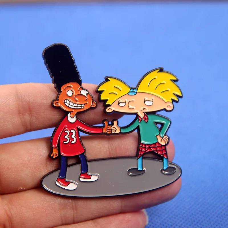 Аниме Фигурка Эй Арнольд! Рюкзак для джинсов с отворотами