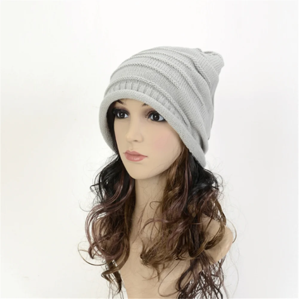 Защитите себя от холода зимой с этой стильной большой шляпой|Женские Skullies и