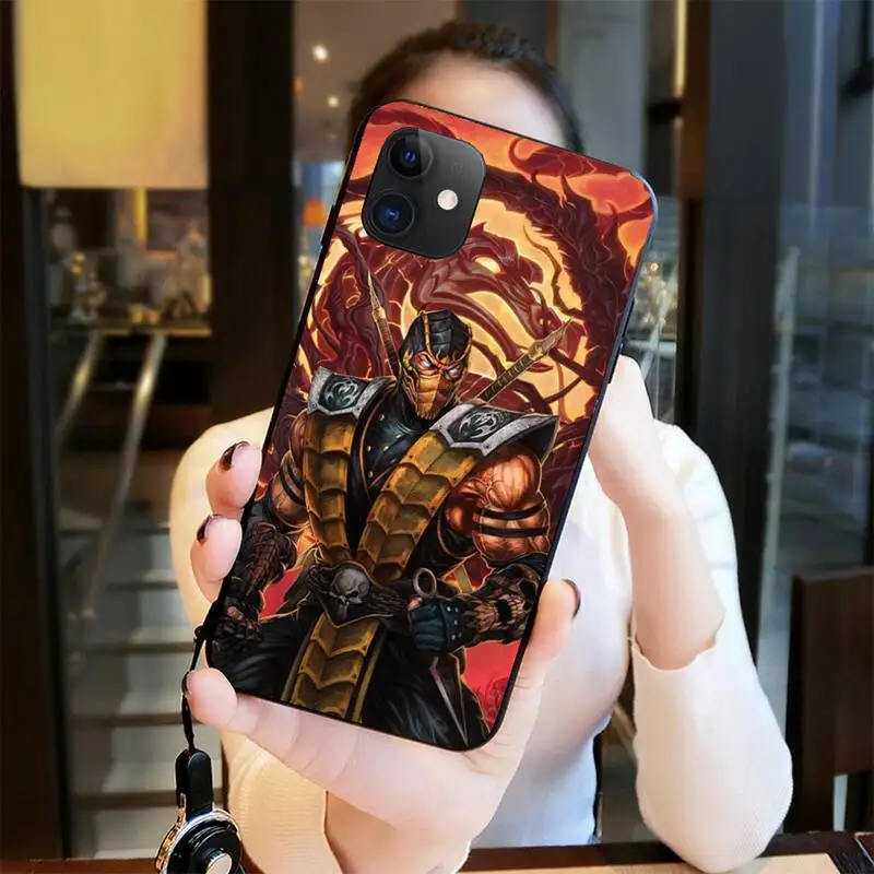 

Mortal Kombat 11 Soft Silicone TPU Phone Cover for iPhone 11 pro XS MAX 8 7 6 6S Plus X 5S SE 2020 XR case
