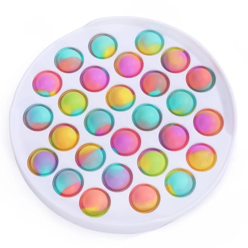 

Fidget Toy Push Bubble Pop It Autism Special Needs Stress Reliever Helps Relieve Stress Toy Free shipping