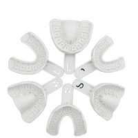 24pc dental tray disposable implant impression trays autoclavable white dental implant impression dentist tools material product
