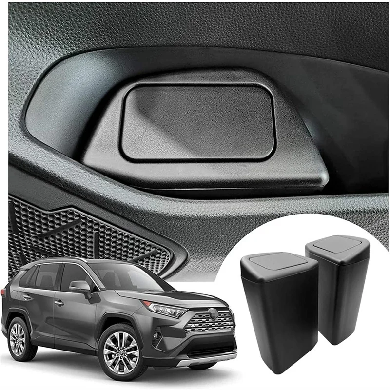 Pаспродажа Для Toyota для Rav4 2019 аксессуары 2020 2021 Автомобильная мусорная корзина деталь