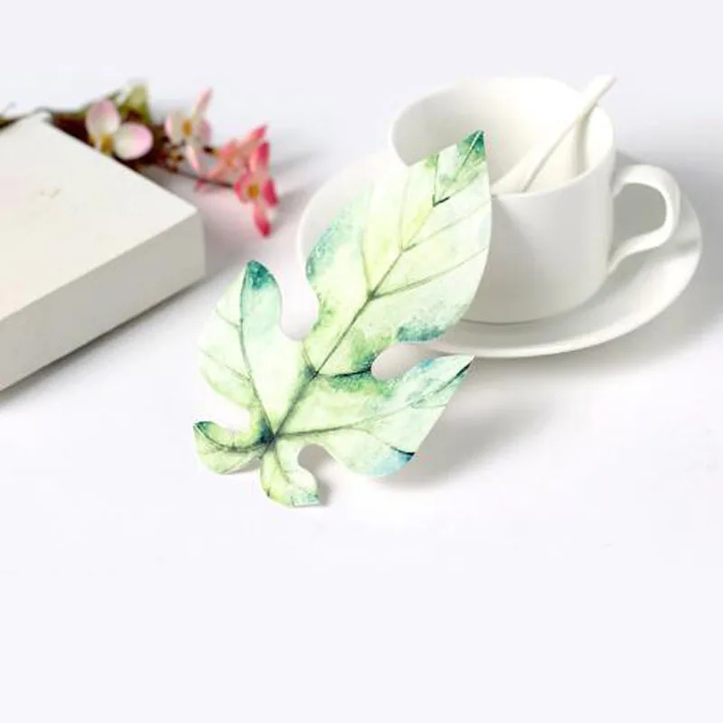 30 шт./компл. популярная открытка в виде листа милая Рождественская вечеринка день