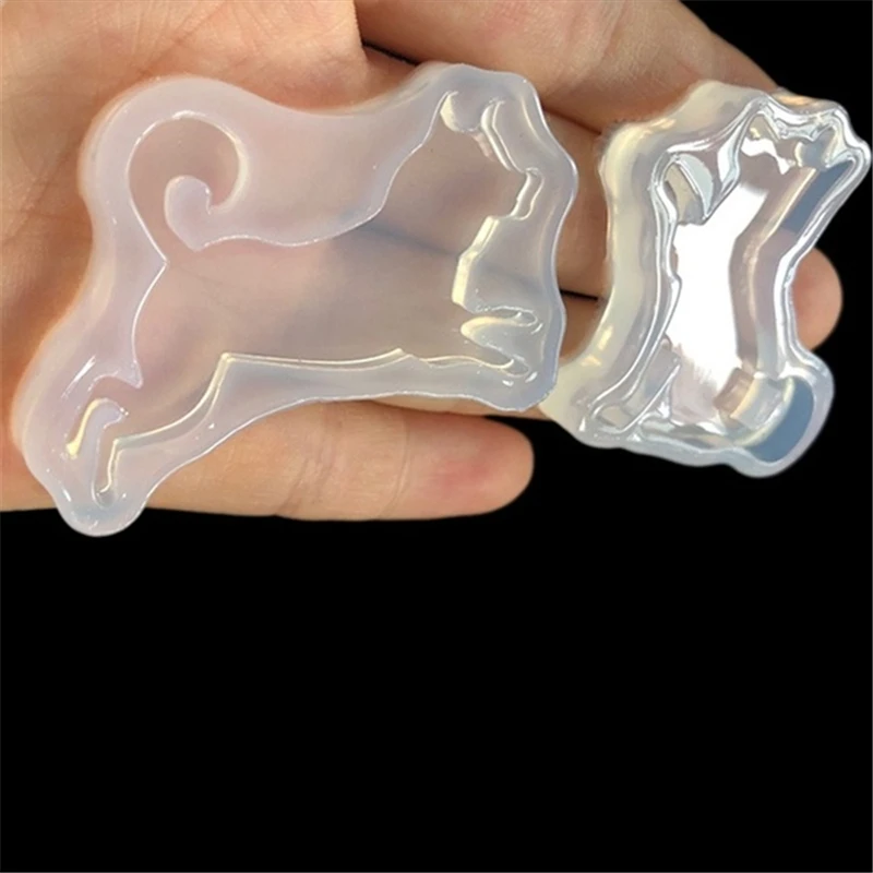 

1Pcs Silicone Mold Animals Monkey Cat Diy Epoxy Resin Handmade Art Craft Pendant