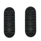 Органайзер для кабелей, силиконовый держатель для кабелей с 5 отверстиями, для мыши, наушников, проводов