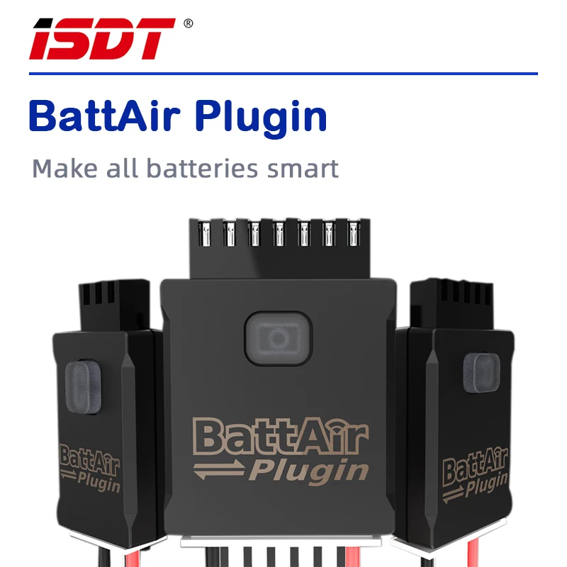 

（Free Shipping）The New ISDT BattAir Plugin Battery Guard Upgrades the Smart Battery Battery Manager