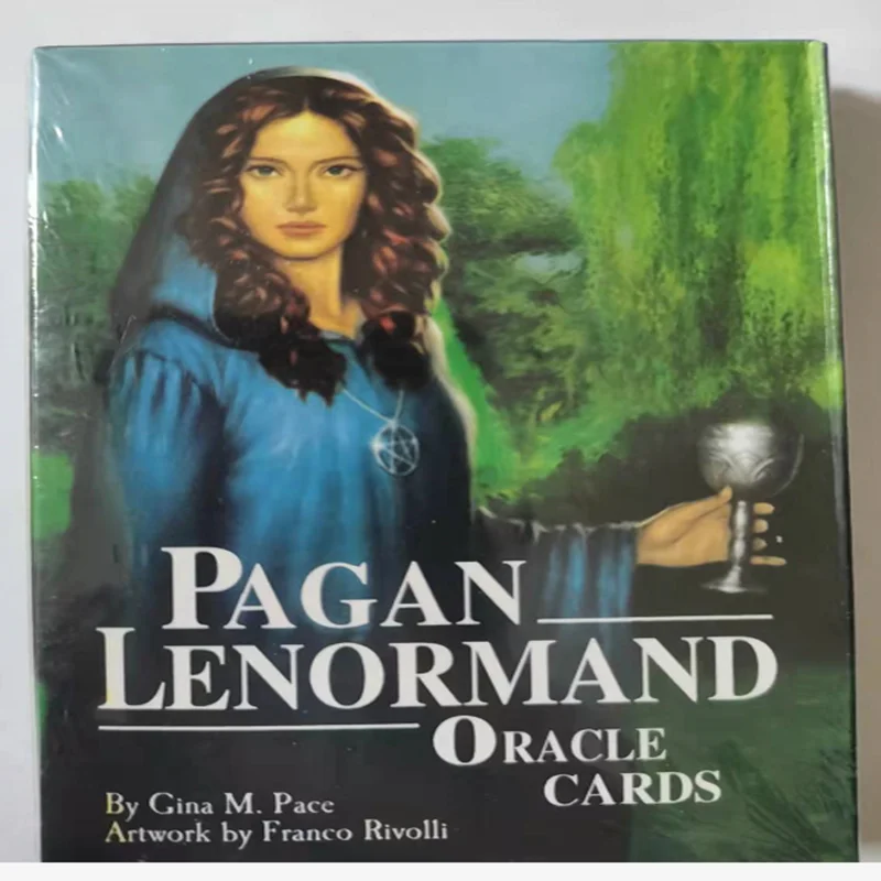NEW Pagan Lenormand Oracle Cards Full English Classic Board Games Imaginative Divination Fat Game Tarot With PDF  Игрушки и