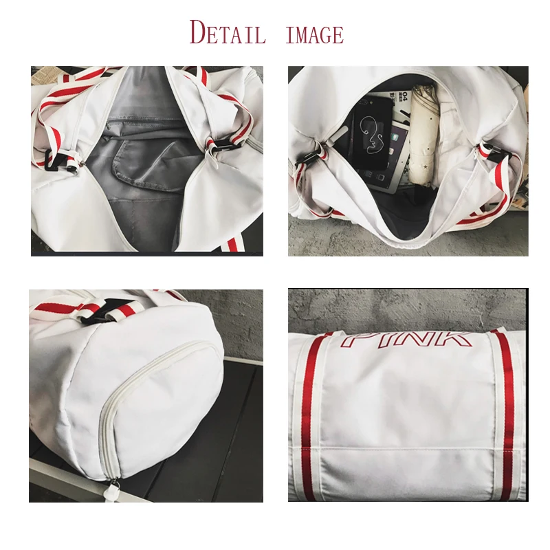 Waterproof Nylon Travel Bag 2021 New Men Handbag Shoe Box Luggage Bag Travel Storage Bag Fitness shoulder bag