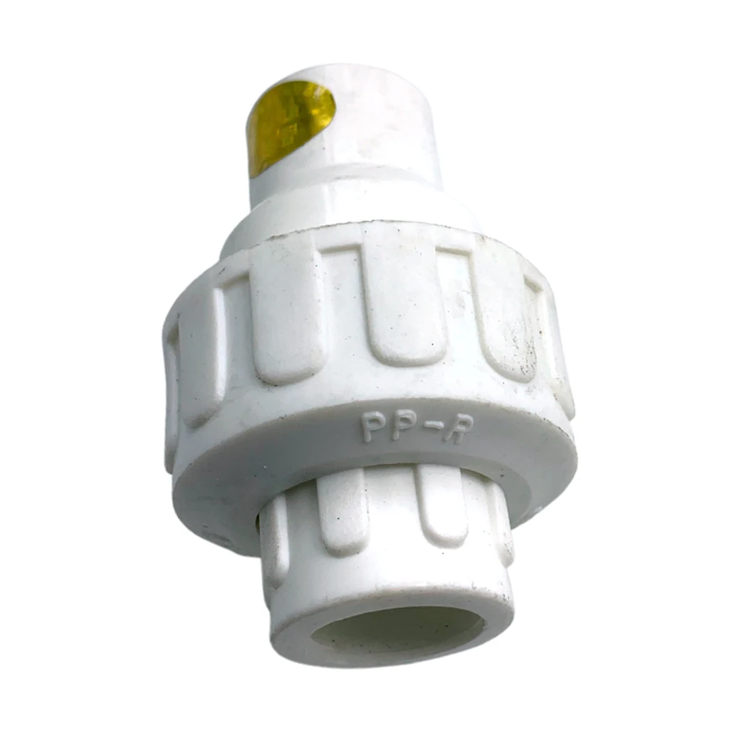 1pc 20mm PPR Check Valve Shutoff Pipe Adapters Tube Plastic White | Обустройство дома