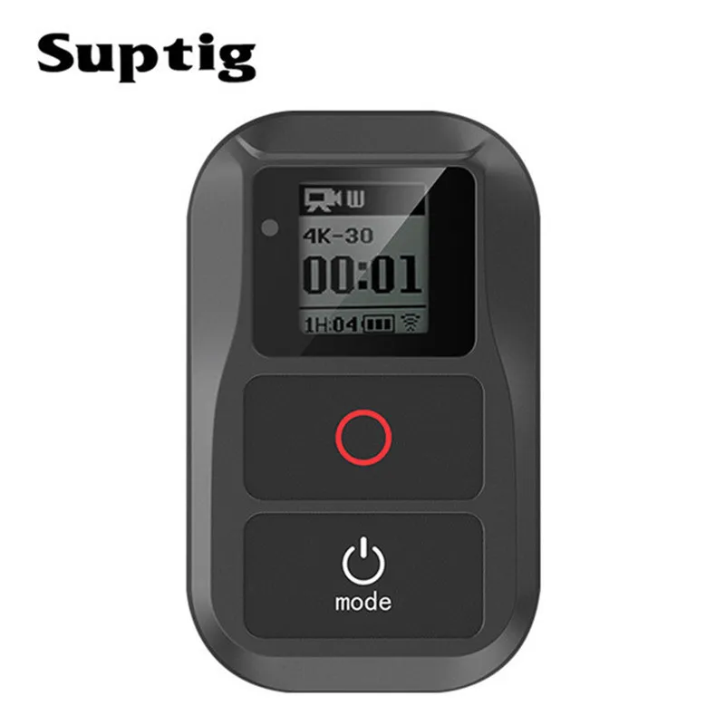 Водонепроницаемый Wi Fi пульт дистанционного управления Suptig для Gopro 8/7/6 Black
