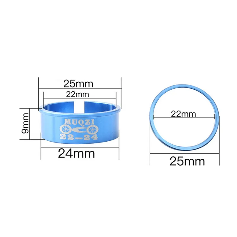 Велосипедный центральный вал редуктор кольцо цельный втулки регулируемая оси BB